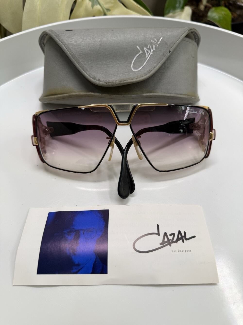 Cazal Legends 951 Col 49 Made in Germany early 2000's Vintage Sunglasses